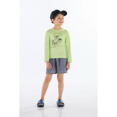 Imagem de Conjunto Menino com FPS +50 Quimby, Verde, 6