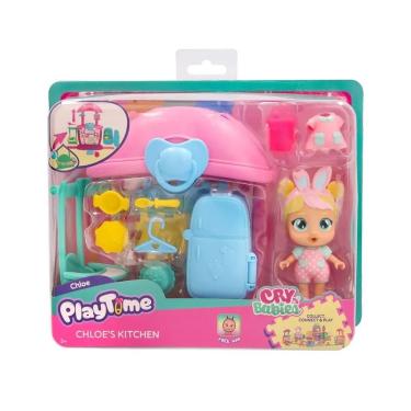 Imagem de Boneca Cry Babies  Cozinha Da Chloe Multikidis Br2465