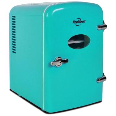 Imagem de Mini Geladeira para Skincare G Retrô 4 Litros, 12V, 110v, KOOLATRON KRT04 G, Azul