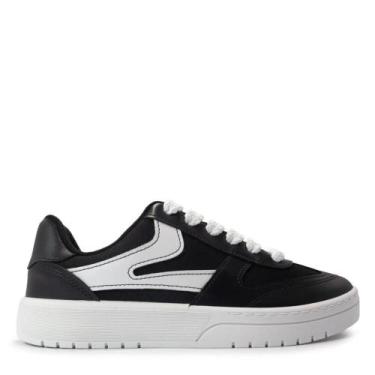 Imagem de Tênis Moleca Feminino 5791.113 Preto/Branco, 37