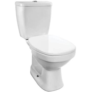 Imagem de Kit Bacia Com Caixa Acoplada + Assento One Branco - 7720003 - Lorenzetti