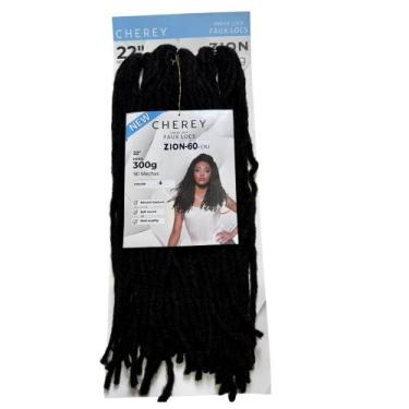 Imagem de Dread Faux Loux 300 Gramas Pacotão Cabelo Removível Zion- 60 - bbless,