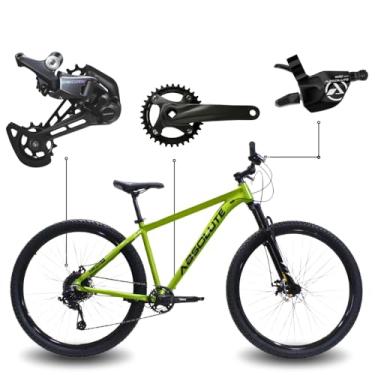 Imagem de Bicicleta Aro 29 Absolute Nero 5 Deore Shimano 12V Freio Hidráulico Quadro Alumínio MTB (Verde, 21)