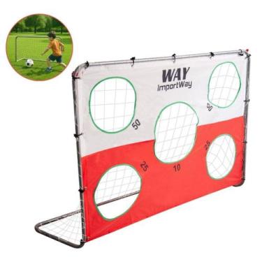 Imagem de Trave De Futebol Brinquedo Infantil 180 CM Com Alvo Importway