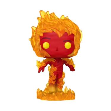 Imagem de Boneco Funko POP! Marvel Quarteto Fantástico - Tocha Humana