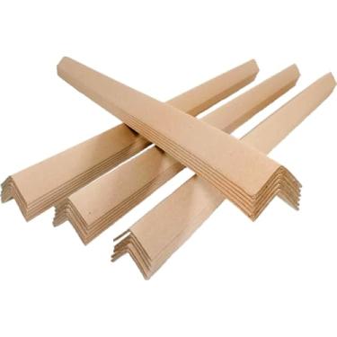 Imagem de Cantoneira Papelão 100cm 50x50x2x1000mm 1 Mt Embalagem Rigida Prensada Industrial Proteção Móveis (30, Cantoneiras)