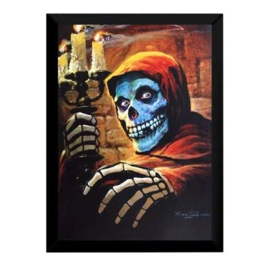 Imagem de Ilustração Basil Gogos Horror Classic Misfits Quadro 42x29
