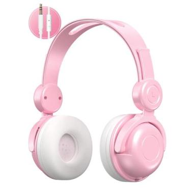 Imagem de Fones de ouvido infantis genéricos com fio e limite de volume de 85 dB