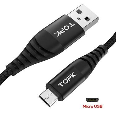Imagem de Cabo para Carregar Micro USB TOPK AN42