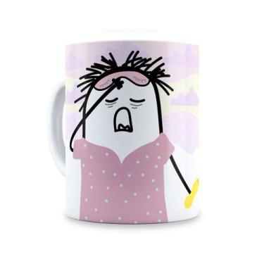 Imagem de Caneca dia das maes mamae de primeira viagem flork 003 - Pomps Geek