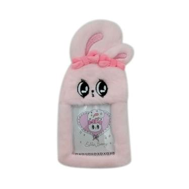 Imagem de Idol Photocard carteira com desenho animado cartão de crédito cartão de ônibus capa de cartão de papelaria capa de cartão (rosa)