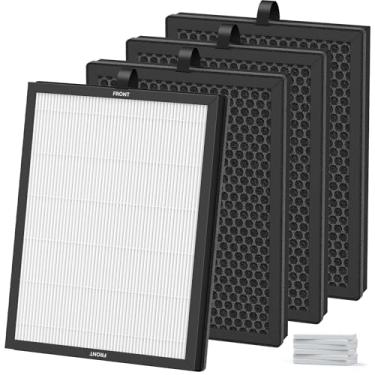 Imagem de Breabetter Pacote com 4 filtros de substituição M200L compatível com purificador MOO-KA M200L, para ASIN: B0F4X8YRPY