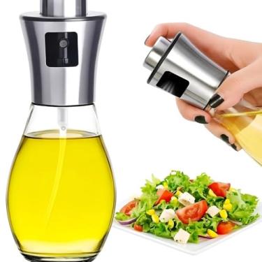 Imagem de Galheteiro Spray Borrifador de Azeite e Vinagre – Cozinha Saudável, Econômica e Moderna com Controle de Calorias, 200ml.