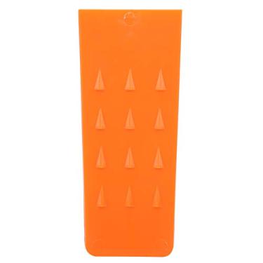 Imagem de Cunhas de corte para tronco, cunhas de plástico, ferramenta de corte de árvores de alta resistência para registro florestal, laranja, 8 tamanhos, 1 peça