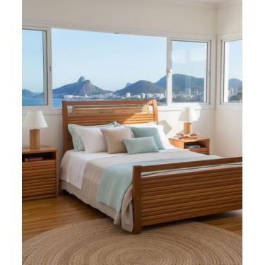 Imagem de Cama de Casal 1,40 x 1,90 - Móveis de Gramado - Flávio Comércio de Móv