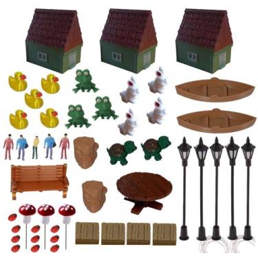Imagem de Mega Kit Miniaturas Com 50 Peças Para Suculentas E Terrários - Mad Mak