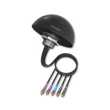 Imagem de Antena combinada 5 em 1 LINOVISION 4G LTE MIMO, 2x 4G LTE, 1x GNSS, 2x Wi-Fi, antena SMA de telhado externo, funciona com IOT-R32, Inhand IR302, Teltonika RUT241/RUT240/RUT360/RUT956 (PR1KCO28)