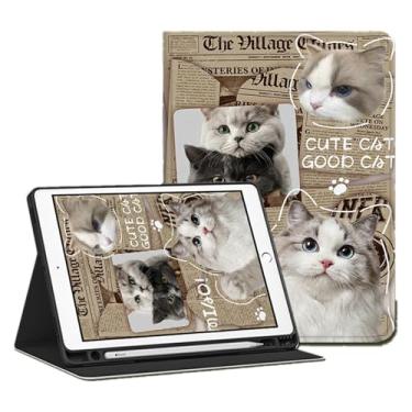 Imagem de Yzlvigrous 8.3 Polegadas Capa para iPad Mini 7 Gen 2024/iPad Mini 6 Gen 2021, Capa Fina de Suporte de PU com Despertar/sono Automático, Visualização em Vários Ângulos