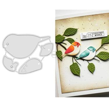 Imagem de DzIxY Conjunto de moldes de corte de metal para fazer cartões, conjunto de recortes de papel em relevo, estêncil, suprimentos, modelos de máquina