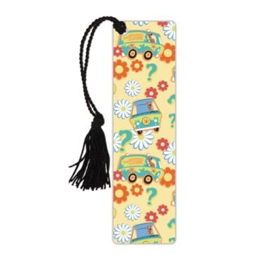 Imagem de Scooby-Doo – School Spirit – Marcador de livro com borla brilhante de 5 x 17,8 cm – Mercadoria oficialmente licenciada