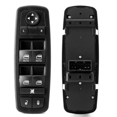 Imagem de Interruptor de janela Master Power lado do motorista para 2011 2012 2013 Jep Grand Cherokee, 2011 Dodge Durango, interruptor de fechadura de porta 68030823AB 68030823AE (8 pinos + 3 pinos)