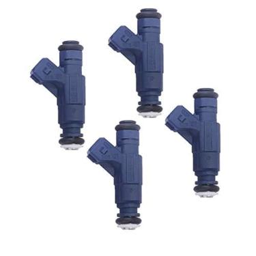 Imagem de 0280156065 06B133551M 852-12185 4 peças injetores de combustível compatíveis com 2000-2006 V olkswagon 1.8T Passat J etta G olf
