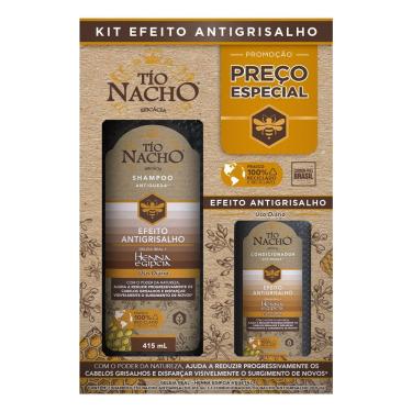 Imagem de Kit Tío Nacho Efeito Antigrisalho Shampoo Antiqueda 415ml e Condicionador Antiqueda 200ml