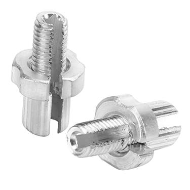 Imagem de Domary Parafusos de Ajuste Alavanca do Freio de Bicicleta, Parafusos de Ajuste Alavanca do Punho, Liga de Alumínio para Bicicletas de Estrada e Montanha, Alto Grau, Cor Prateada, Com