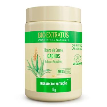 Imagem de Banho de Creme Bio Extratus Cachos Babosa e Macadâmia 1kg
