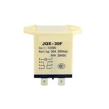 Imagem de JQX-30F 2Z In Type DC 12V 30A DPDT Relé de alimentação 8 pinos