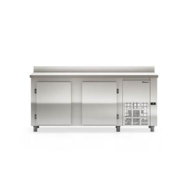 Imagem de Balcão de Encosto Refrigerado GBFE-200 Gelopar - Aço Inox 556L Sem Cuba 220V