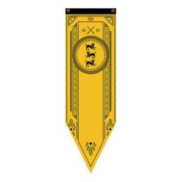 Imagem de Bandeira Flâmula Casa Clegane Para Fãs De Game Of Thrones - TENDA MEDI