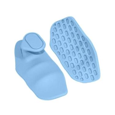 Imagem de Luva para Musculação Treino Grip Protetor de Mão Cross Fit Antiderrapante Halteres e Barras(AZUL)