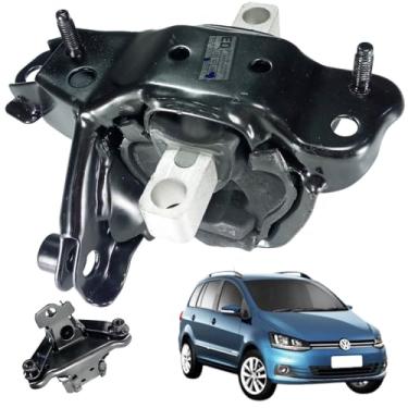 Imagem de Calço Coxim Traseiro Do Motor Lado Esquerdo Spacefox 2002 2003 2004 2005 2006 2007 2008