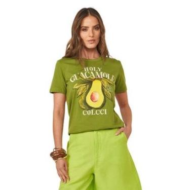 Imagem de Blusa Colcci Manga Curta Com Estampa-Feminino