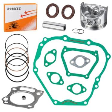 Imagem de Para Yamaha 4 Motor Cycle Golf Cart G21 G22 G27 G28 YTF-1 YTF-2 YDR-A 357cc KIT DE RECONSTRUÇÃO DO MOTOR STD Pistão & ANÉIS GASKETS SEALS 2001-2025