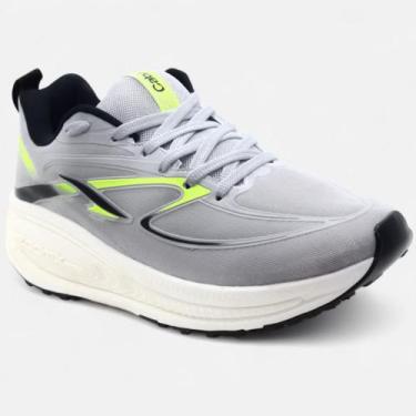 Imagem de Tênis Caban Max Runner Masculino - Cinza e Verde, 43