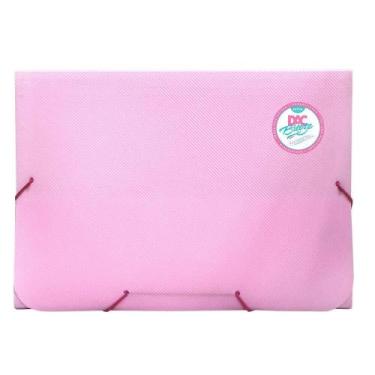 Imagem de Pasta sanfonada a4 c/ 12 div. breeze rosa pastel - dac