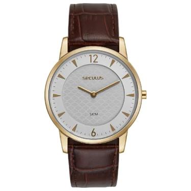 Imagem de Relógio Seculus Slim 23743GPSVDC2 Dourado
