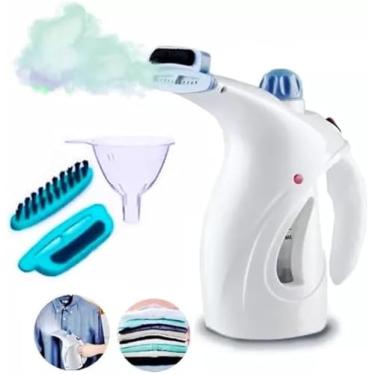 Imagem de Passadeira a Vapor Portátil 200ml – Vaporizador de Roupas Vertical, Leve e Compacta, Remove Amassados, Ideal para Viagens, Cortinas e Tecidos Delicados – 800W, Aquecimento Rápido