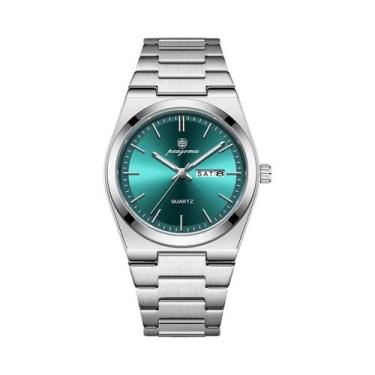 Imagem de Relógio De Pulso Masculino Luxuoso À Prova D'Água Com Luz Quartz PAAZO