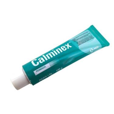 Imagem de Calminex Pomada Pet Dores e Pancadas Uso Veterinário 100g - MSD