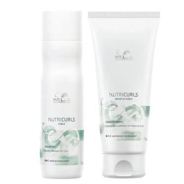 Imagem de Wella Professionals NutriCurls Kit  Shampoo + Condicionador, Kit