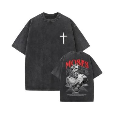 Imagem de Camiseta Religiosa Vintage Lavada Y2K Christian Jesus Forgive Them Fat