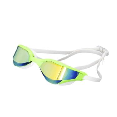 Imagem de oshhni Óculos de Natação Antiembaçantes, Macios, Resistentes a Vazamentos, Impermeáveis ​​e Leves, Ideais para Mergulho com Snorkel, Branco E Verde