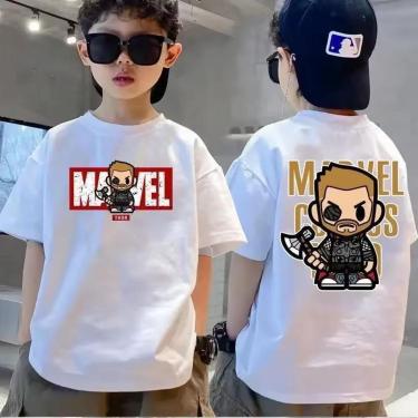 Imagem de Camiseta Infantil Thor Ragnarok Filme Marvel Comics-Unissex