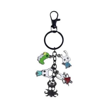 Imagem de Conjunto De Colar E Chaveiro De Personagens Do Jogo Hollow Knight: Pin