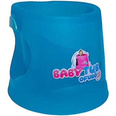 Imagem de Banheira Ofurô Cristal Azul Translúcido - Baby Tub