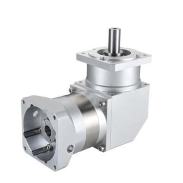 Imagem de EQBVZZRD Redutor planetário 34 90 mm ZPLF90 redutor planetário caixa de engrenagens de velocidade de ângulo de 90 graus para máquinas CNC (proporção 15 1)