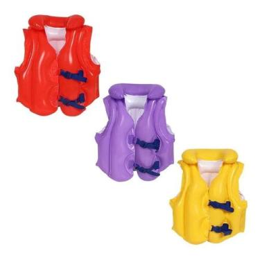 Imagem de Colete Inflável Boia Infantil Splash Cores Sortidas Bel
